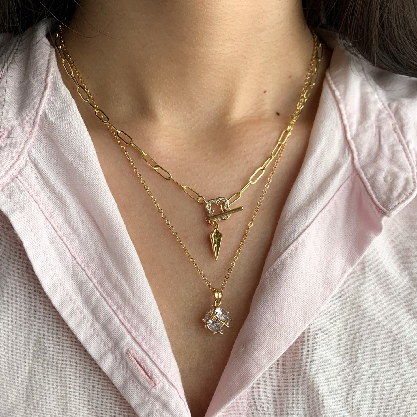 Collar bola zirconia
