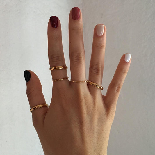 Anillos lisos
