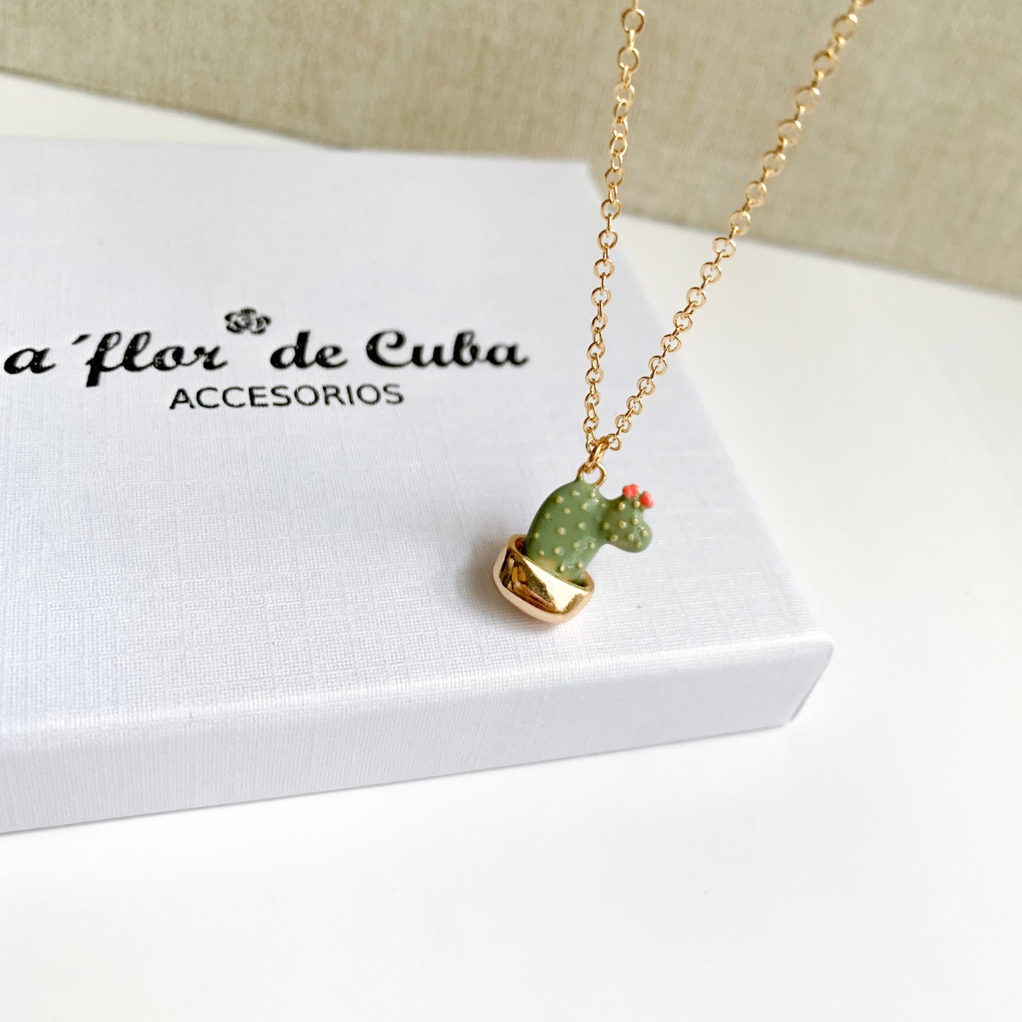Collar Cactus 🌵🌺