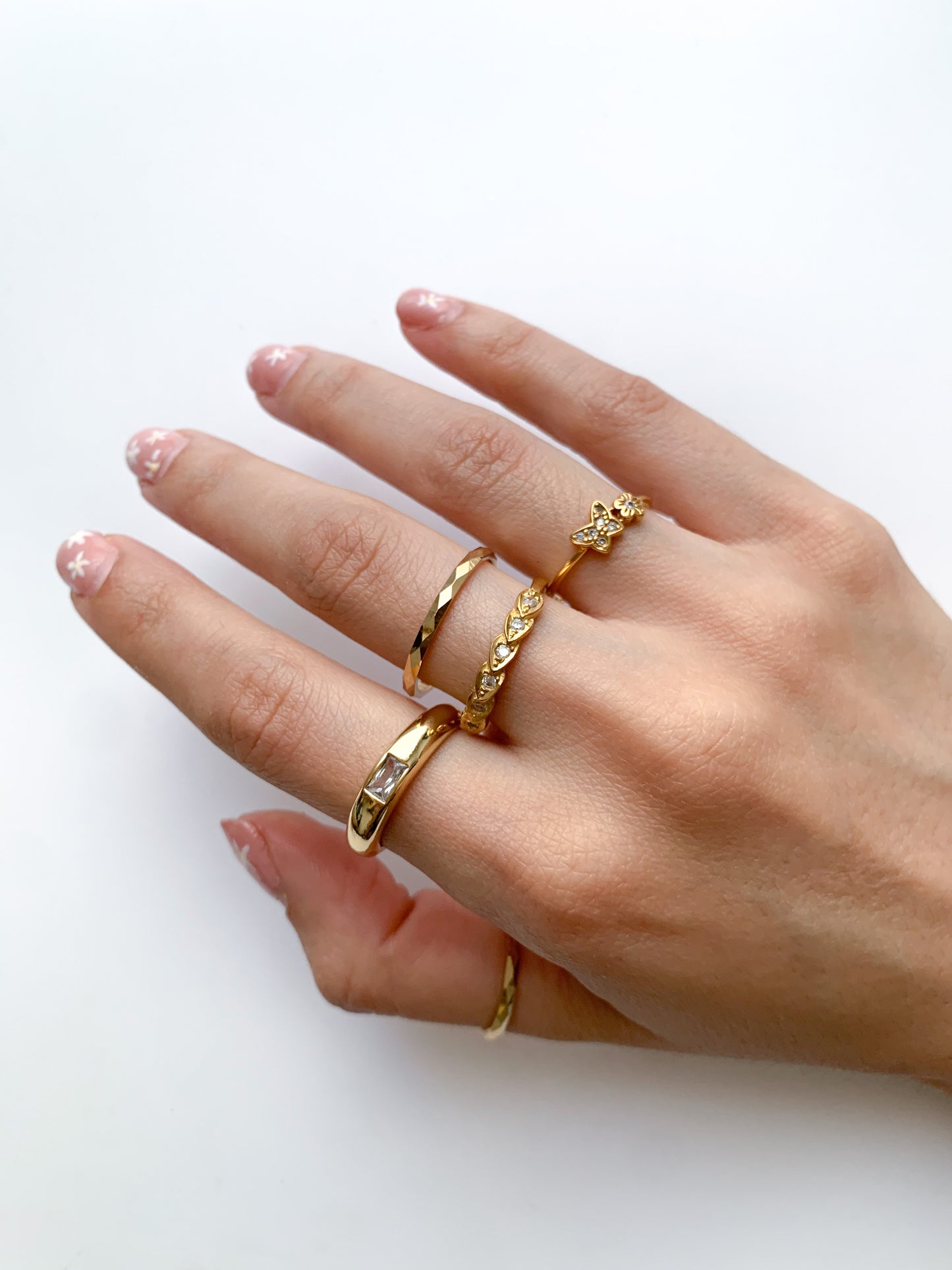 Anillo Mariposa/flor