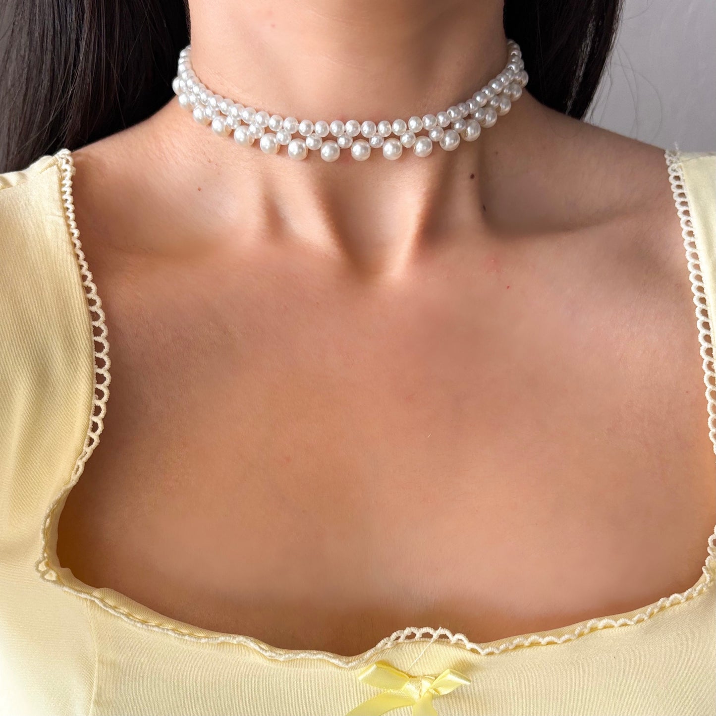 Gargantilla perlas