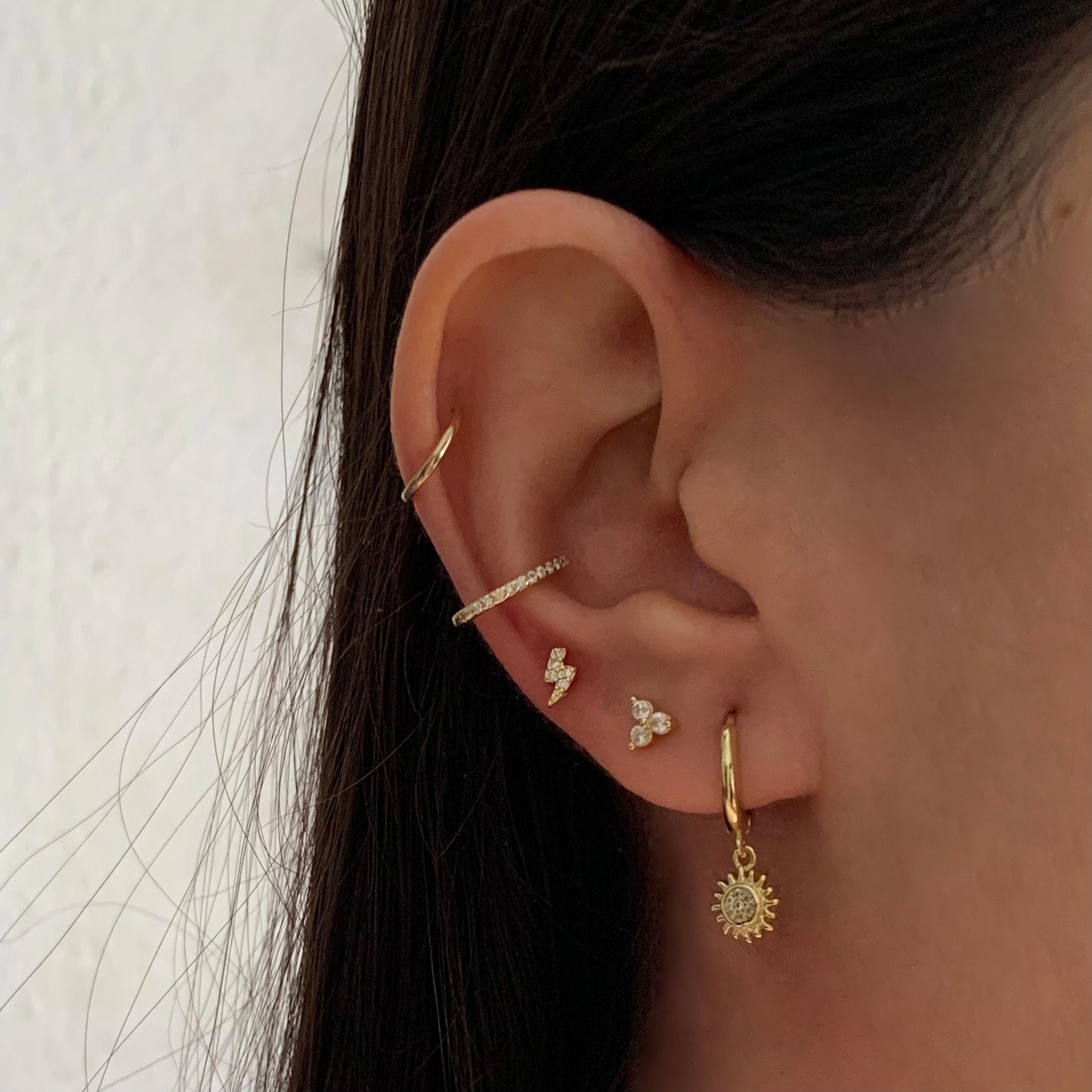 Earcuff mini zirconias