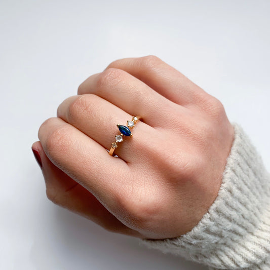 Anillo Zafiro