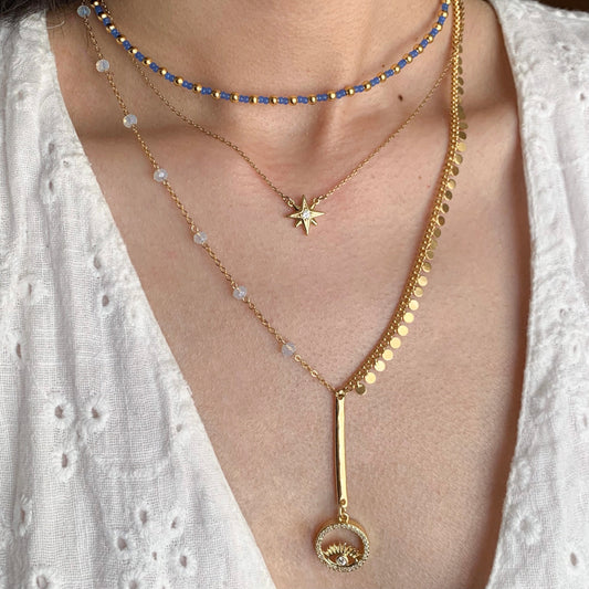 Collar Ojo zirconias