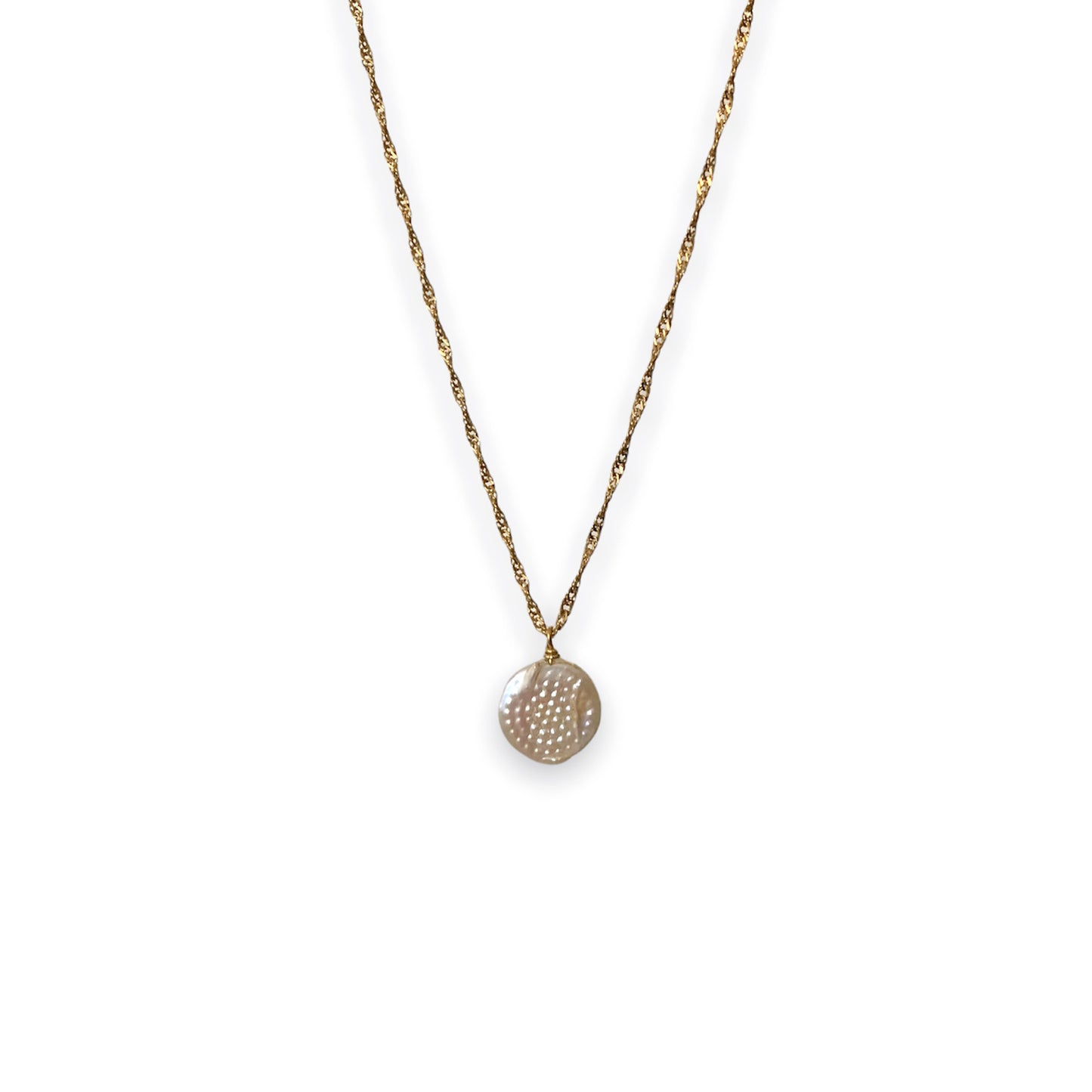 Collar Perla barroca