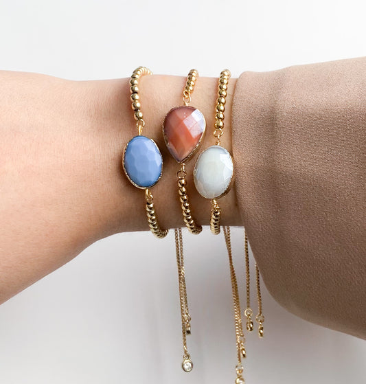 Pulsera piedra checa