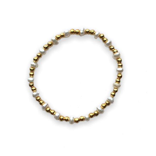 Pulsera Perlita de río