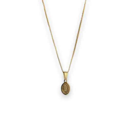 Collar Virgen de Guadalupe mini