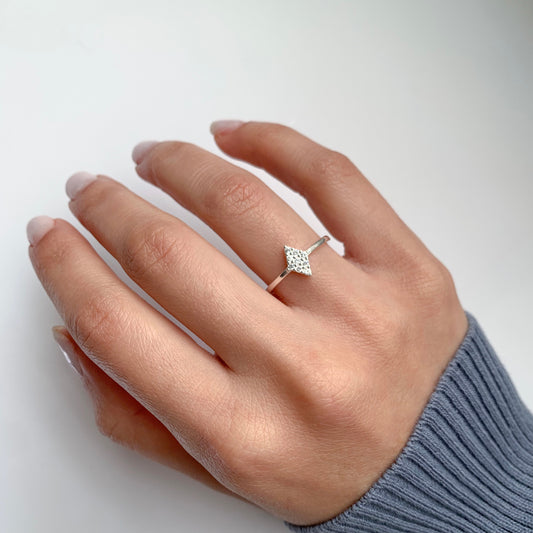 Anillo rombo